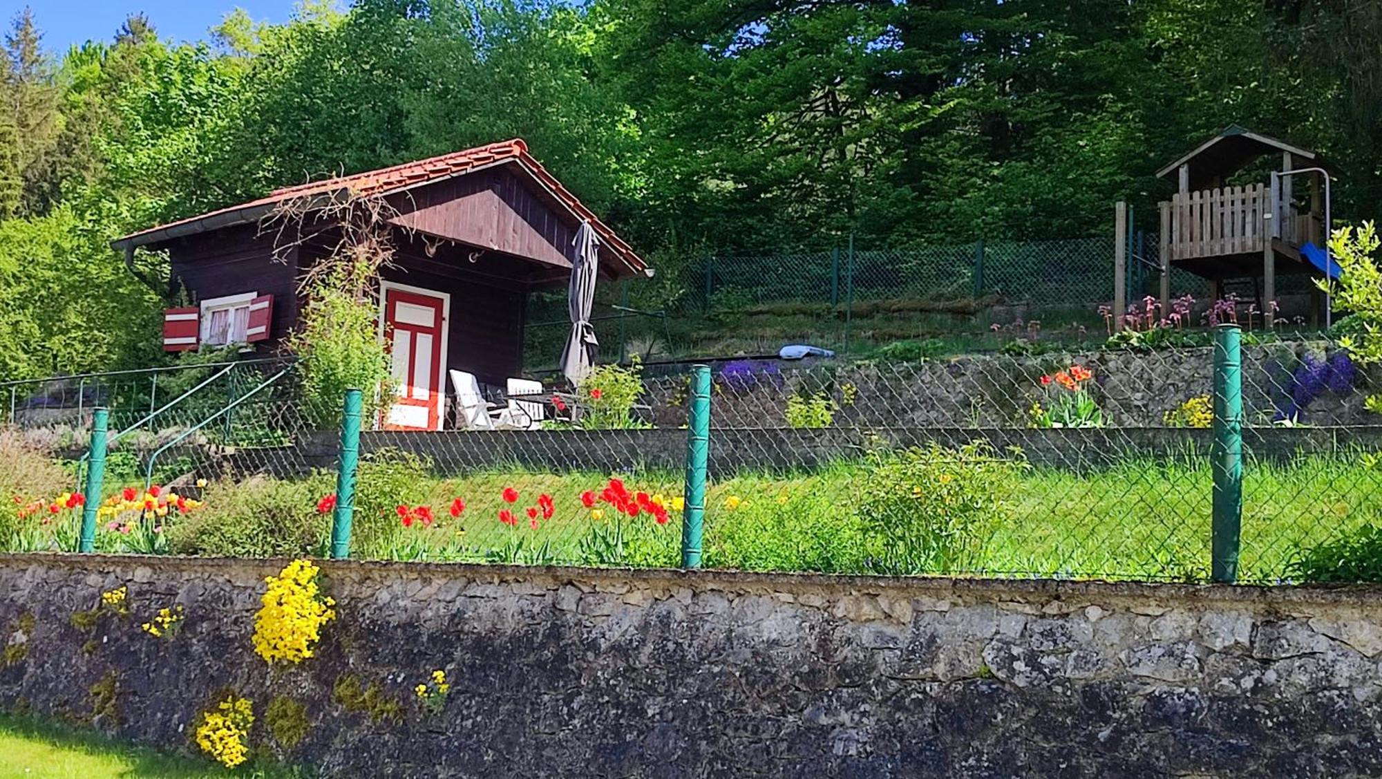 Ferienhaus Am Bach Mit Grossem Garten Deuerling Luaran gambar